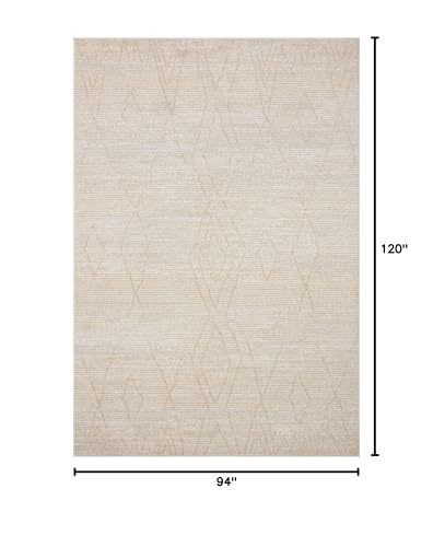 Loloi II Kamala Collection 7'10" x 10' Natural Mist Area Rug
