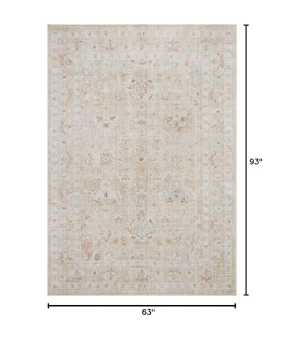 Loloi II Monroe Collection MON-05 Sand/Sunrise Area Rug