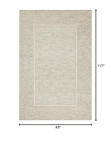 Loloi Chris Loves Julia Briggs Sage & Ivory 7'-9" x 9'-9" Area Rug