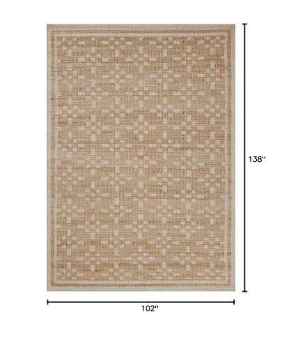 Loloi Chris Loves Julia Rug, Natural/Ivory, 8'6 x 11'6