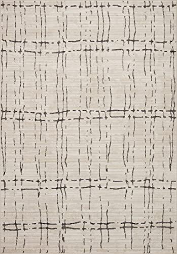 Loloi II Darby Collection DAR-06 Sand/Dk Grey Area Rug