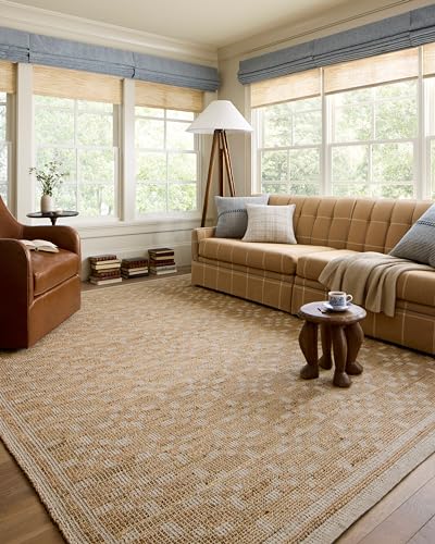 Loloi Chris Loves Julia Judy Collection JUD-07 Natural/Ivory Runner Rug